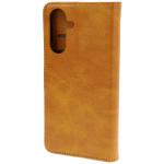 Husa flip cover Bizon Pocket compatibila cu Samsung Galaxy A36 5G, Maro 5 - lerato.ro