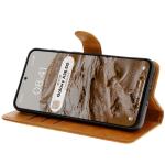Husa flip cover Bizon Pocket compatibila cu Samsung Galaxy A36 5G, Maro 6 - lerato.ro