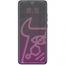 Folie sticla securizata Bizon Glass Mule Shadow Privacy compatibila cu Motorola Edge 60 Neo, Negru