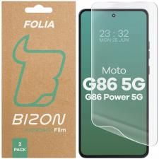 Set 2 folii protectie Bizon Glass Hydrogel compatibile cu Motorola Moto G86 5G / G86 Power 5G, Transparent