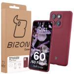 Carcasa Bizon Soft compatibila cu Motorola Edge 60 Fusion / 60, Dark Purple 8 - lerato.ro