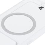 Carcasa Bizon CrystalO cu MagSafe compatibila cu Xiaomi 15, Transparent 4 - lerato.ro