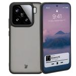 Carcasa Bizon Angelo compatibila cu Xiaomi 15, Transparent / Negru 3 - lerato.ro