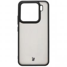 Carcasa Bizon Angelo compatibila cu Xiaomi 15, Transparent / Negru