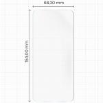 Set 2 folii protectie Bizon Glass Hydrogel compatibile cu Xiaomi 15, Transparent 3 - lerato.ro