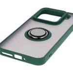 Carcasa Bizon Hybrid Ring compatibila cu Xiaomi 15, Verde 6 - lerato.ro