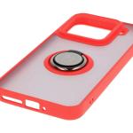 Carcasa Bizon Hybrid Ring compatibila cu Xiaomi 15, Rosu 6 - lerato.ro