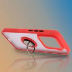 Carcasa Bizon Hybrid Ring compatibila cu Xiaomi 15, Rosu 7 - lerato.ro