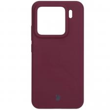 Carcasa Bizon Soft compatibila cu Xiaomi 15, Dark Purple