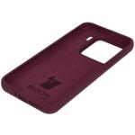Carcasa Bizon Soft compatibila cu Xiaomi 15, Dark Purple 5 - lerato.ro