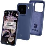 Carcasa Bizon Soft compatibila cu Xiaomi 15, Dark Blue 3 - lerato.ro