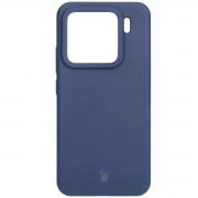 Carcasa Bizon Soft compatibila cu Xiaomi 15, Dark Blue