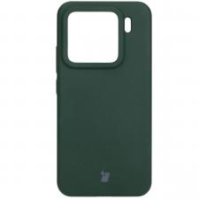 Carcasa Bizon Soft compatibila cu Xiaomi 15, Dark Green