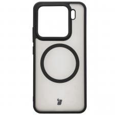 Huse si carcase Xiaomi 15, Carcasa Bizon MatteO cu MagSafe compatibila cu Xiaomi 15, Negru, lerato.ro