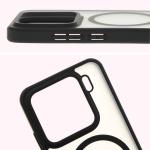 Carcasa Bizon MatteO cu MagSafe compatibila cu Xiaomi 15, Negru 5 - lerato.ro