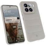 Carcasa Bizon Tur compatibila cu Xiaomi 15, Light Grey 3 - lerato.ro