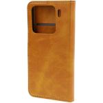 Husa flip cover Bizon Pocket compatibila cu Xiaomi 15, Maro 5 - lerato.ro