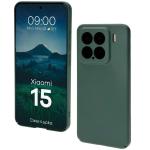 Carcasa Bizon Shell compatibila cu Xiaomi 15, Verde 3 - lerato.ro