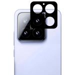 Set protectie 3in1 Bizon Glass Edge Pack, 2 folii sticla ecran + 1 folie sticla camera foto, compatibil cu Xiaomi 15, Negru 6 - lerato.ro