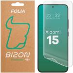Folie protectie Bizon Glass Hydrogel compatibila cu Xiaomi 15, Transparent 2 - lerato.ro