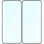 Set 2 folii sticla securizata Bizon Glass Edge Duo compatibile cu Xiaomi 15, Negru 5 - lerato.ro