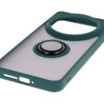 Carcasa Bizon Hybrid Ring compatibila cu Xiaomi 15 Ultra, Verde 6 - lerato.ro