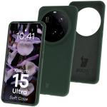 Carcasa Bizon Soft compatibila cu Xiaomi 15 Ultra, Dark Green 3 - lerato.ro