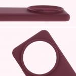 Carcasa Bizon Soft compatibila cu Xiaomi 15 Ultra, Dark Purple 6 - lerato.ro