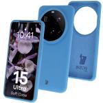 Carcasa Bizon Soft compatibila cu Xiaomi 15 Ultra, Albastru 3 - lerato.ro