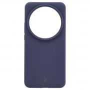 Carcasa Bizon Soft compatibila cu Xiaomi 15 Ultra, Dark Blue