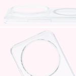 Carcasa Bizon CrystalO cu MagSafe compatibila cu Xiaomi 15 Ultra, Transparent 5 - lerato.ro
