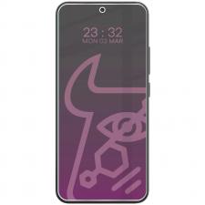 Folie sticla securizata Bizon Glass Mule Shadow Privacy compatibila cu Xiaomi 15, Negru