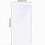 Set 2 folii sticla securizata Bizon Glass Mule Duo compatibile cu Xiaomi 15, Transparent 3 - lerato.ro
