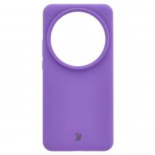 Carcasa Bizon Soft compatibila cu Xiaomi 15 Ultra, Mov