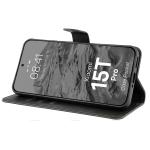 Husa flip cover Bizon Pocket compatibila cu Xiaomi 15T Pro, Negru 6 - lerato.ro