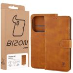 Husa flip cover Bizon Pocket compatibila cu Xiaomi 15T, Maro 7 - lerato.ro