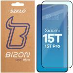 Folie sticla securizata Bizon Glass Edge 2 compatibila cu Xiaomi 15T / 15T Pro, Negru 2 - lerato.ro