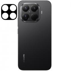 Set 2 folii sticla securizata camera foto Bizon Glass Lens compatibile cu Xiaomi 15T Pro, Negru