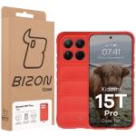 Carcasa Bizon Tur compatibila cu Xiaomi 15T Pro, Rosu 9 - lerato.ro