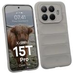 Carcasa Bizon Tur compatibila cu Xiaomi 15T Pro, Light Grey 3 - lerato.ro