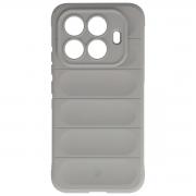 Carcasa Bizon Tur compatibila cu Xiaomi 15T Pro, Light Grey