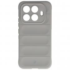 Carcasa Bizon Tur compatibila cu Xiaomi 15T Pro, Light Grey