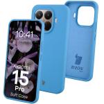 Carcasa Bizon Soft compatibila cu Xiaomi 15T Pro, Albastru 3 - lerato.ro