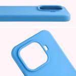 Carcasa Bizon Soft compatibila cu Xiaomi 15T Pro, Albastru 6 - lerato.ro