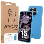 Carcasa Bizon Soft compatibila cu Xiaomi 15T Pro, Albastru 8 - lerato.ro