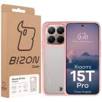 Carcasa Bizon Angelo compatibila cu Xiaomi 15T Pro, Transparent / Roz 7 - lerato.ro