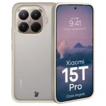 Carcasa Bizon Angelo compatibila cu Xiaomi 15T Pro, Transparent / Bej 3 - lerato.ro