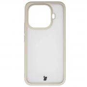 Carcasa Bizon Angelo compatibila cu Xiaomi 15T Pro, Transparent / Bej