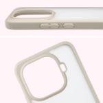 Carcasa Bizon Angelo compatibila cu Xiaomi 15T Pro, Transparent / Bej 4 - lerato.ro