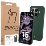 Carcasa Bizon Soft compatibila cu Xiaomi 15T Pro, Dark Green 8 - lerato.ro